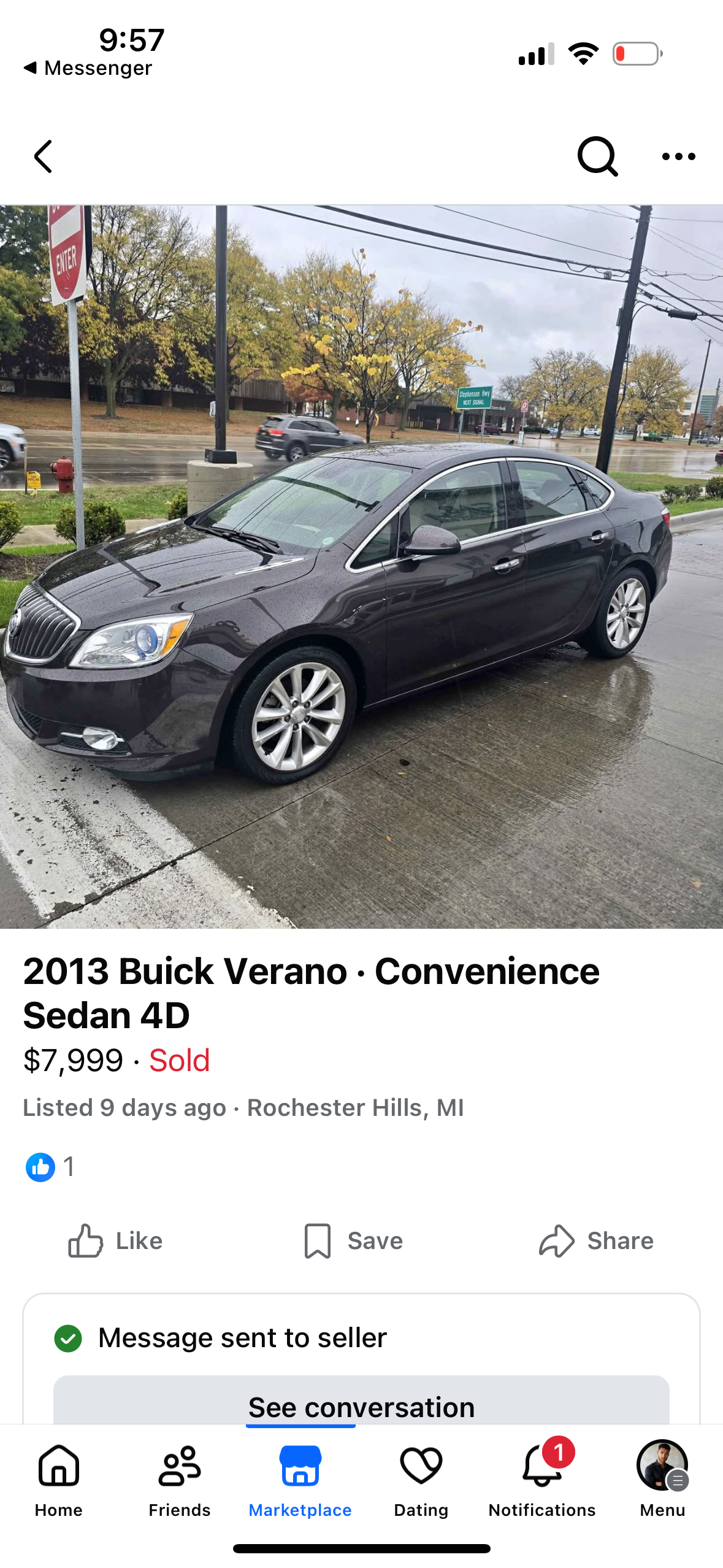 2013 Buick Verano