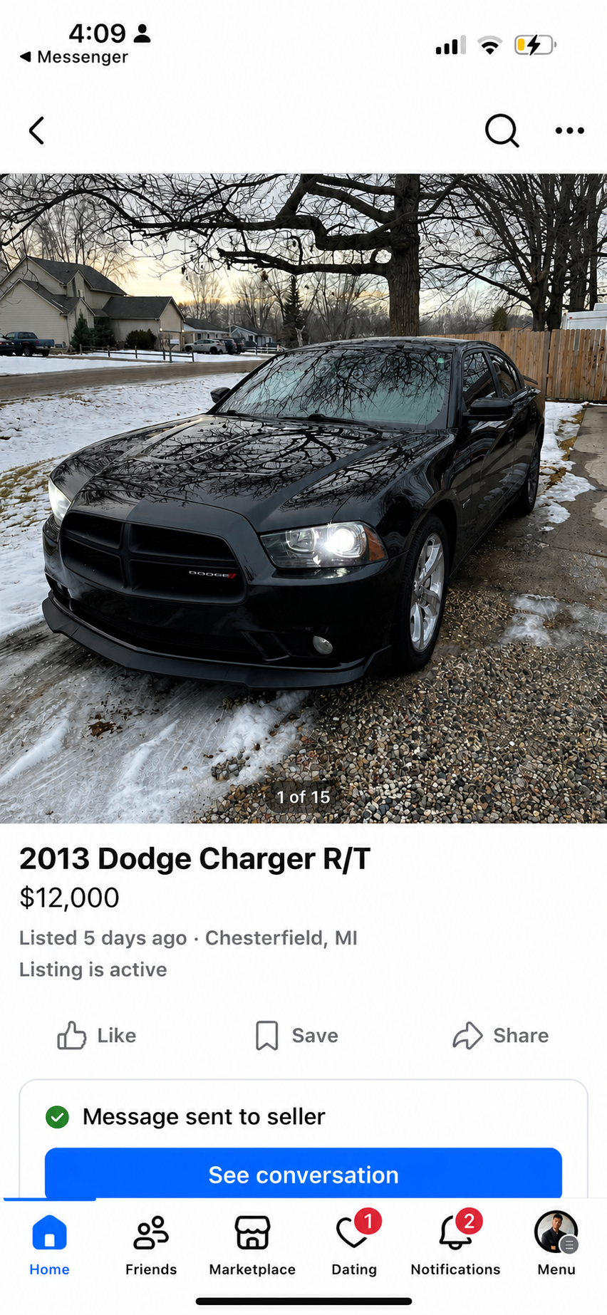 2013 Dodge Charger R/T